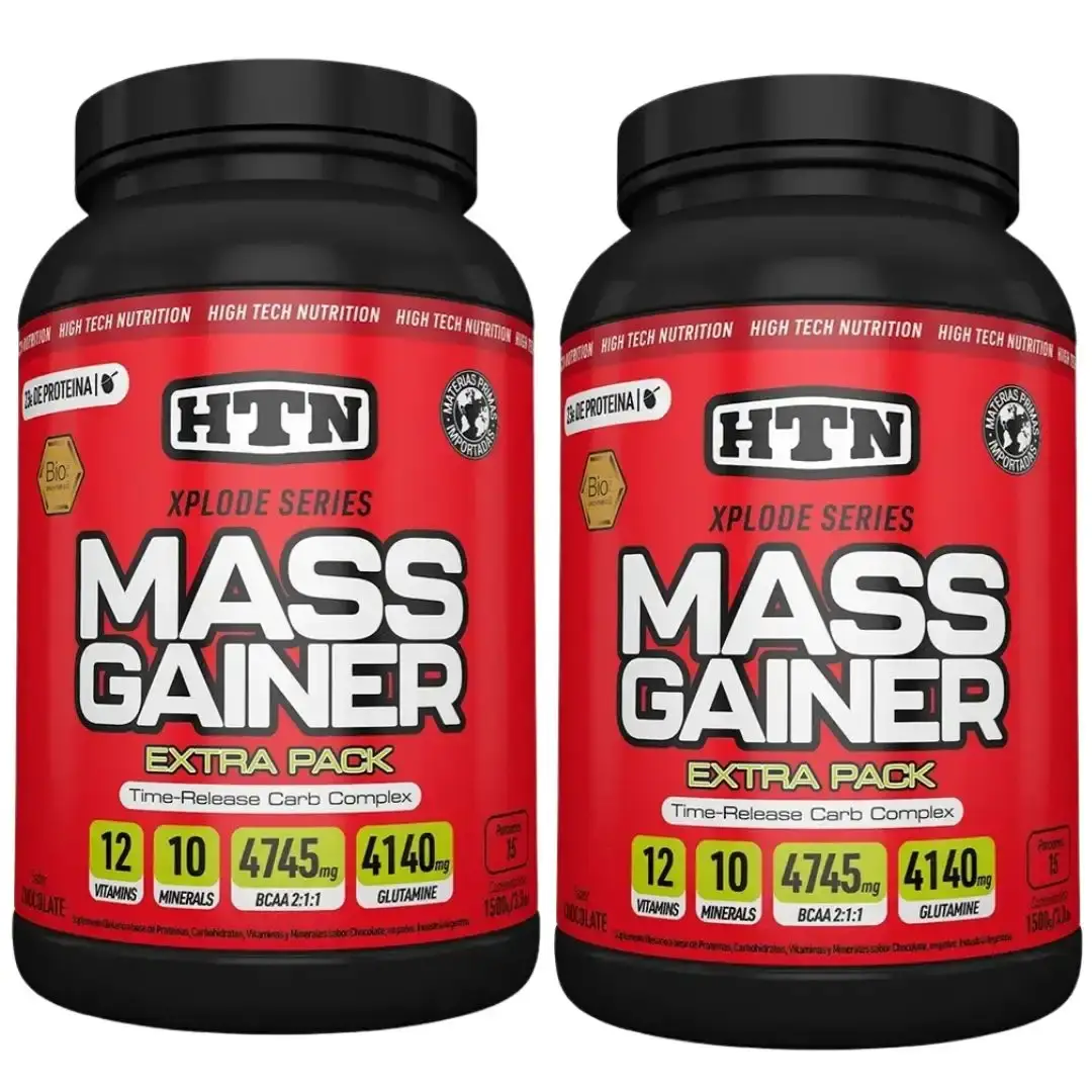 Mass Gainer 1.5 Kg de Htn Pack X 2