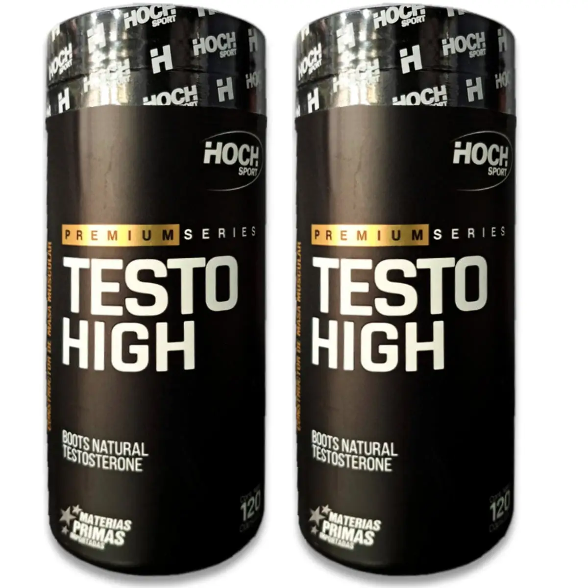 Testo High X120 Caps de Hoch Sport Pack X 2