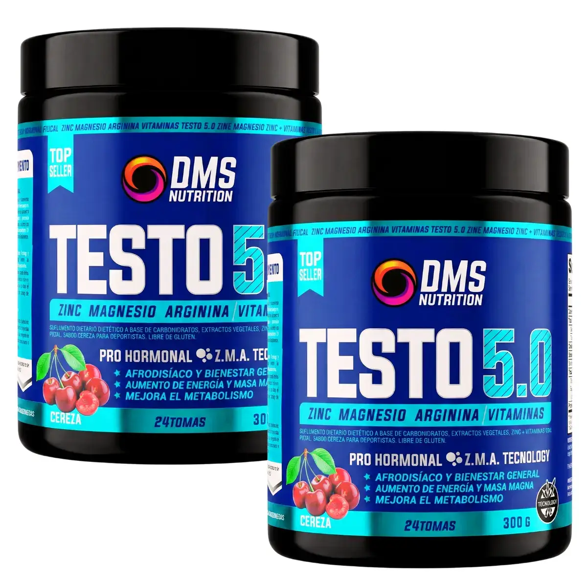 Testo 5 Dms Nutrition Pack X 2 - DMS Nutrition