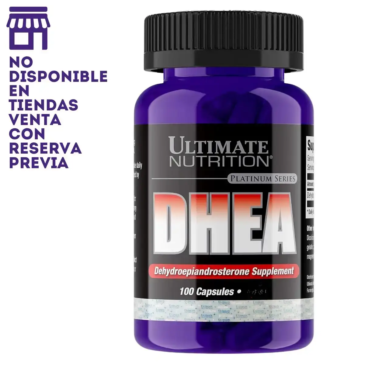 Dhea 100 Mg de Ultimate X100 Caps - Ultimate