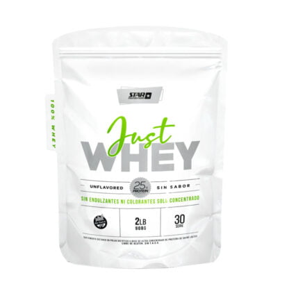 Just Whey 2 Lbs Star Nutrition Proteína sin sabor pura