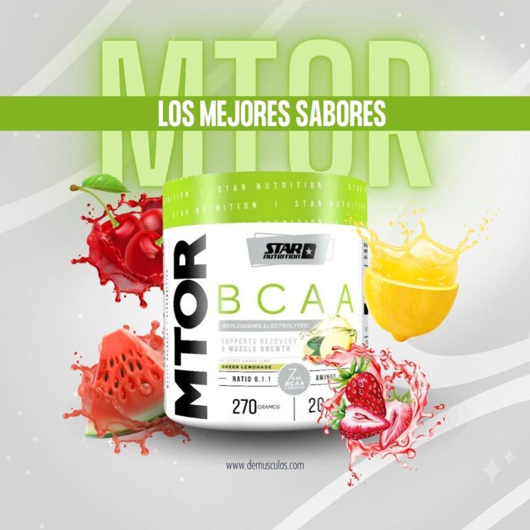 Sabores del Mtor Bcaa 270 grs de Star Nutrition