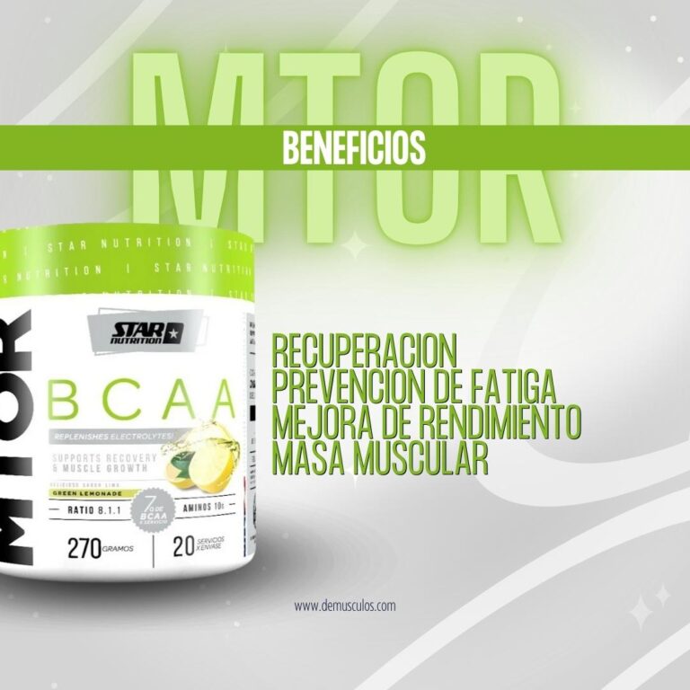 Mtor Bcaa 270 grs te recupera y aumenta tu rendimiento