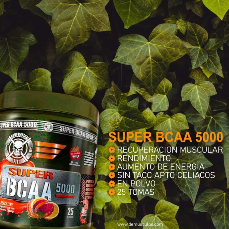 Bcaa 5000 Generation Fit 250 grs - Imagen 4