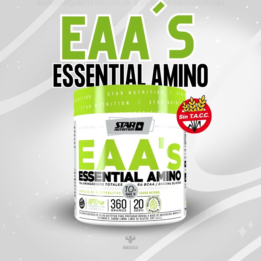 EAA´s de Star Nutrition x 360 grs Presentación