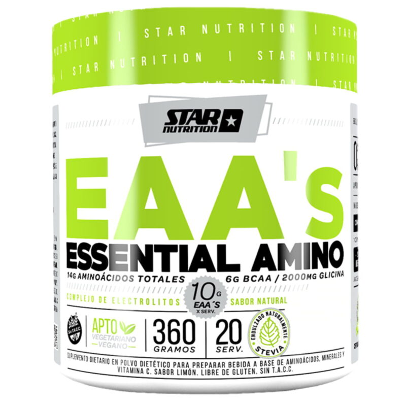 Eaa´s de 360 grs de Star Nutrition Aminoácidos