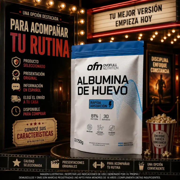 Ovofull 750 g, proteina de huevo de la marca Ovofull