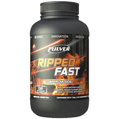 Quemador de grasas Ripped Fast x 120 de Pulver