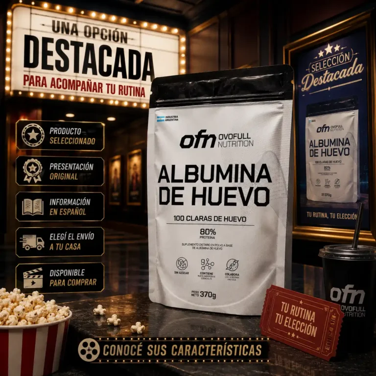 Ovofull 370 g, proteina de huevo de la marca Ovofull