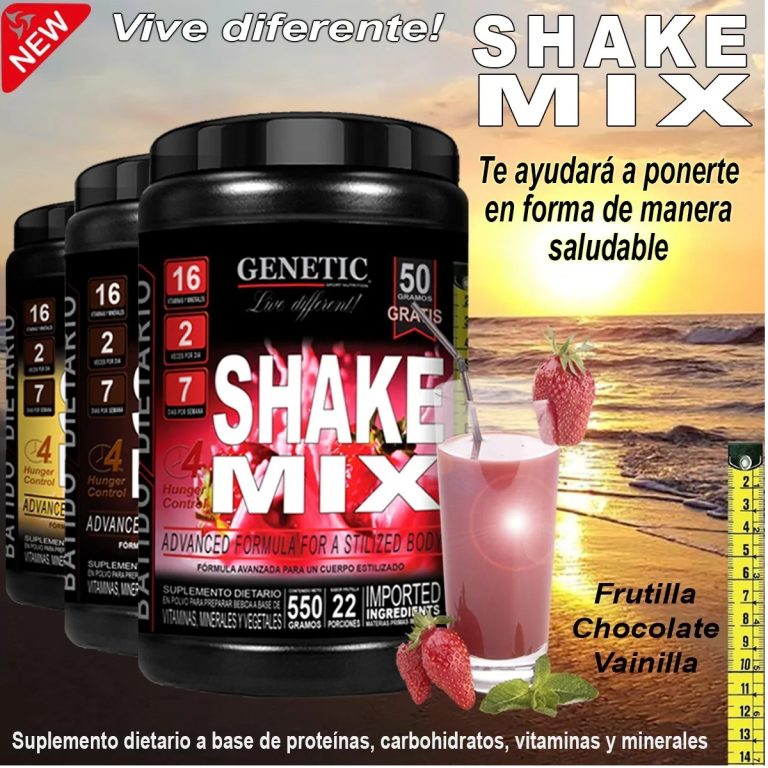 Shake Mix de Genetic Sport, preparación