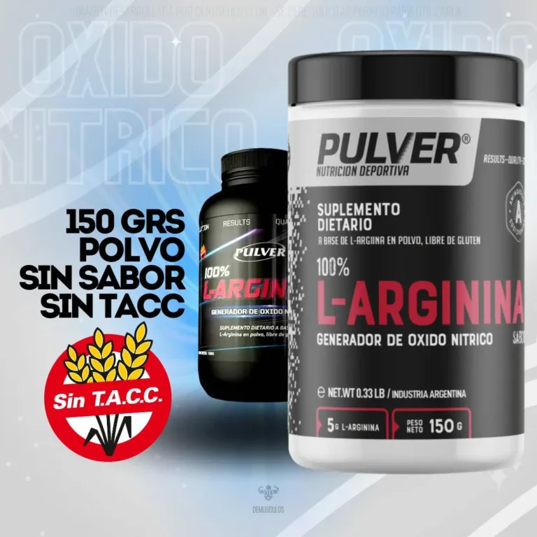 Arginina de Pulver 150 g, 100% L-arginina en polvo