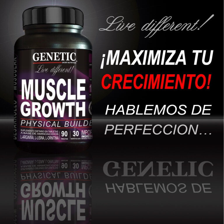 Muscle Growth de Genetic Sport, información del producto