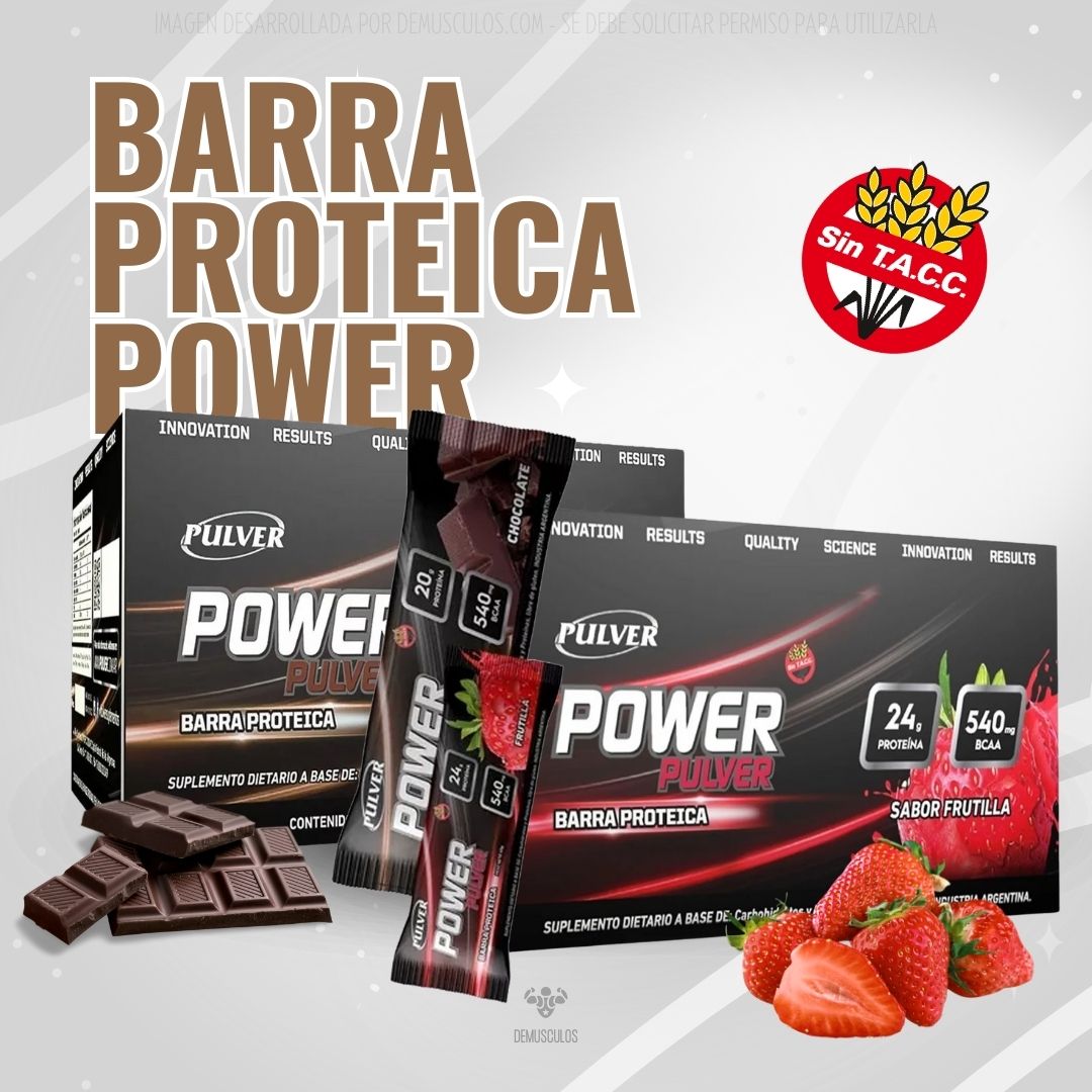 Barra Proteica Pulver: 12 unidades