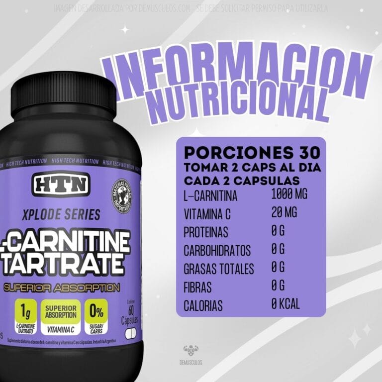L-Carnitina Tartrate HTN x60