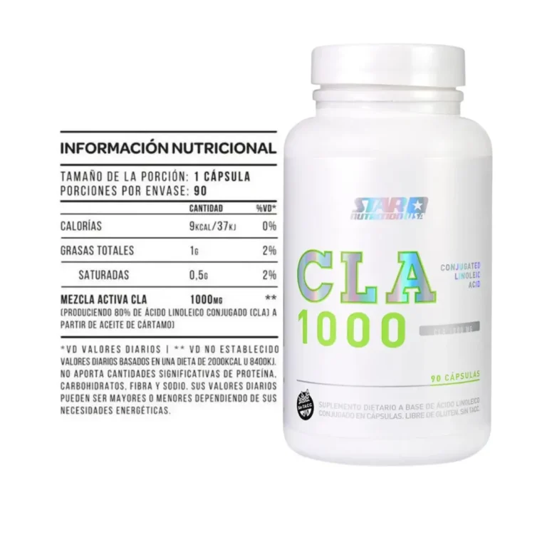CLA de Star Nutrition, detalle del frasco