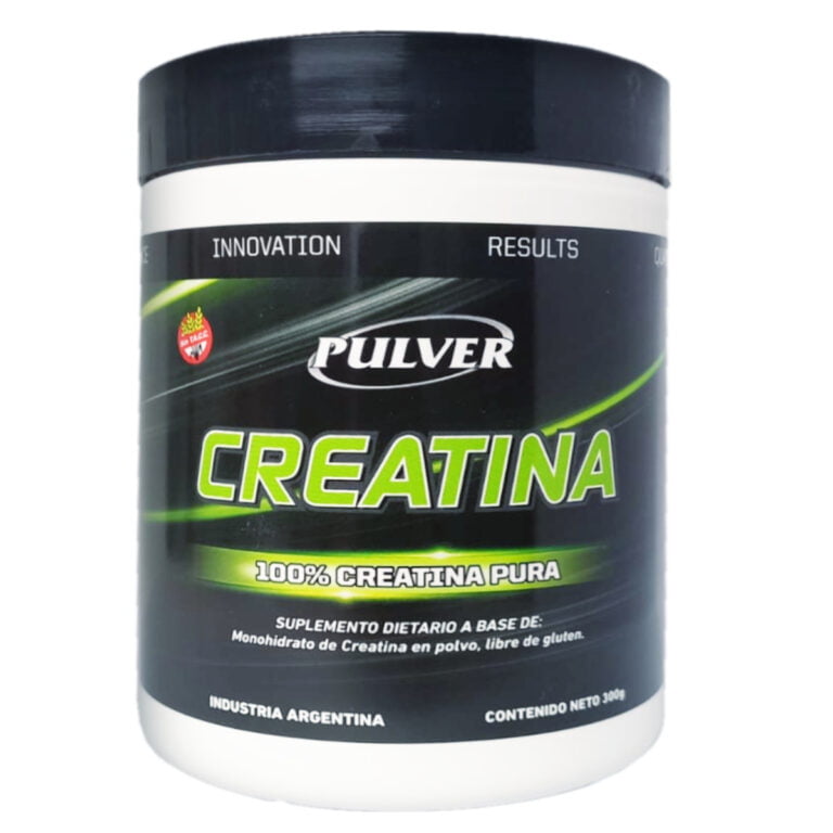 Creatina 300 g de Pulver Sin TACC, información del producto
