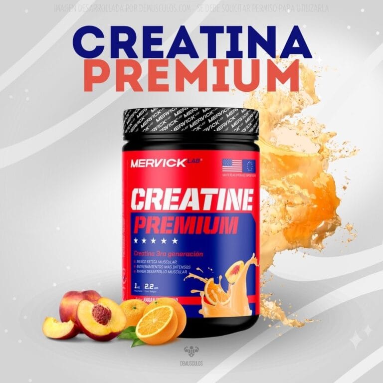 Pote de Creatina Premium 1 kg de Mervick