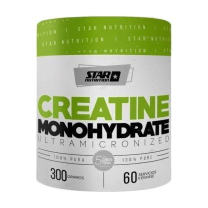 Creatina 300 Star Nutrition Monohidratada y Micronizada
