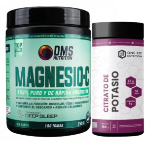 Citrato de Magnesio DMS Nutrition + Citrato de Potasio DMS Nutrition