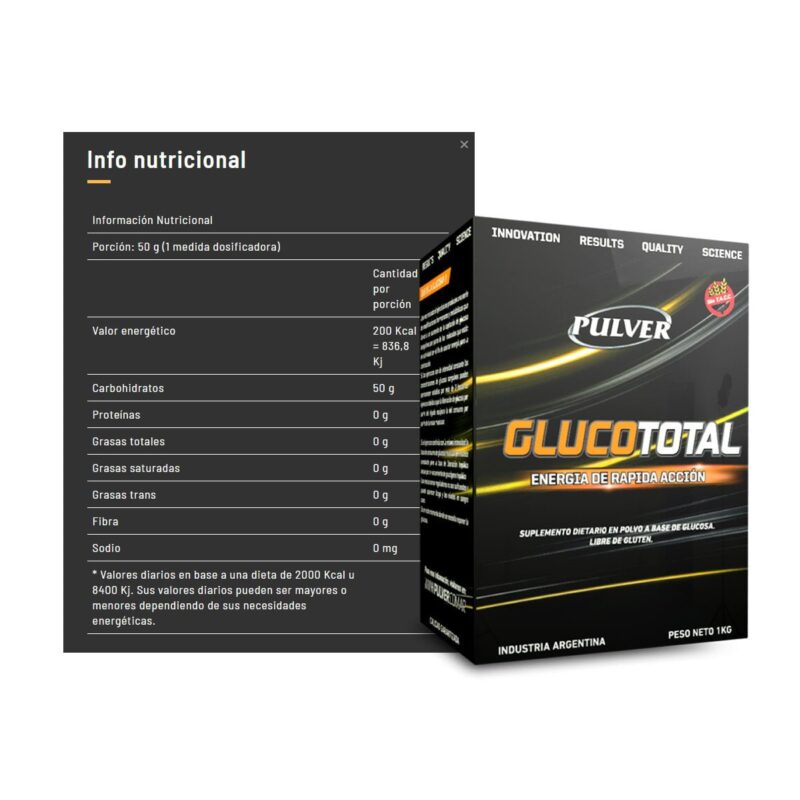 Glucototal 1 kg Pulver - Imagen 2