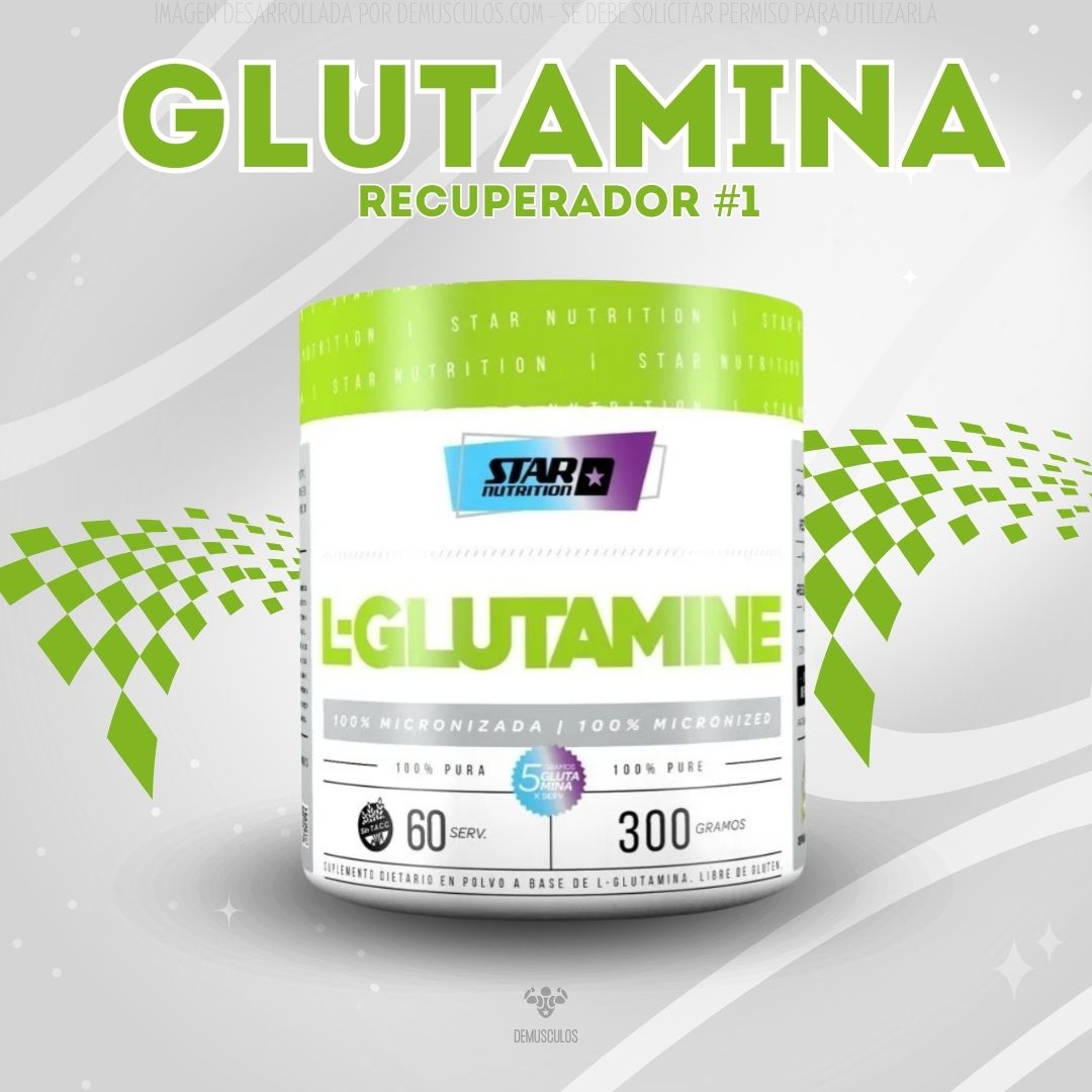 Glutamina 300 grs de Star Nutrition
