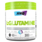 Glutamina 300 grs de Star Nutrition te ayuda a maximizar la recuperación muscular