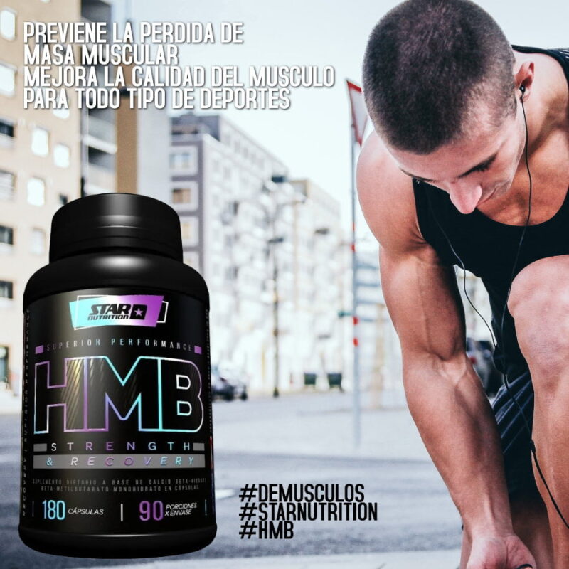 HMB x180 cápsulas de Star Nutrition - Imagen 4