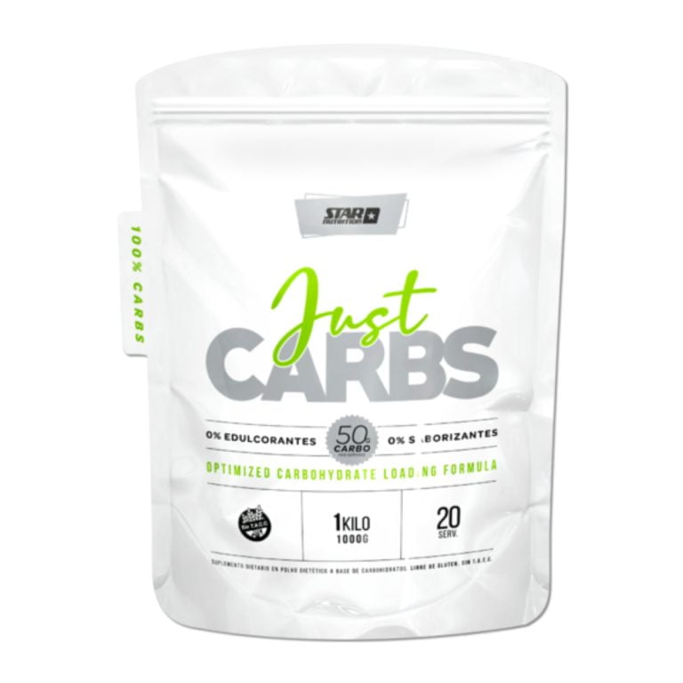 Just Carbs 1 kg de Star Nutrition, envase