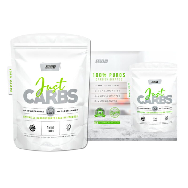 Just Carbs x1 kg de Star Nutrition Carbohidratos - Imagen 3