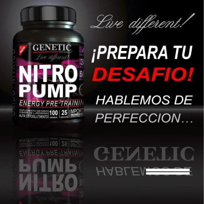 Nitro Pump x100 Genetic Sport - Imagen 4