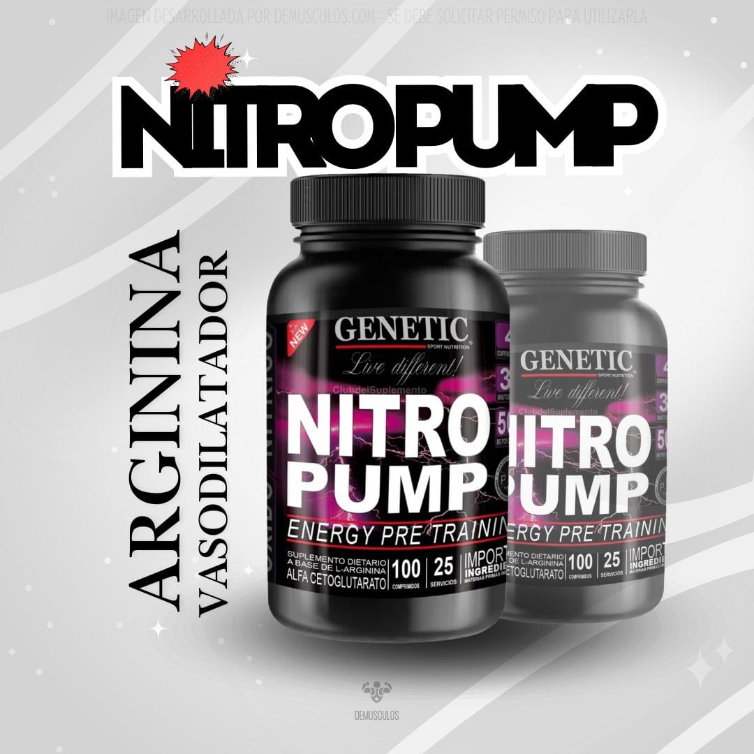 Arginina Nitro Pump de Genetic