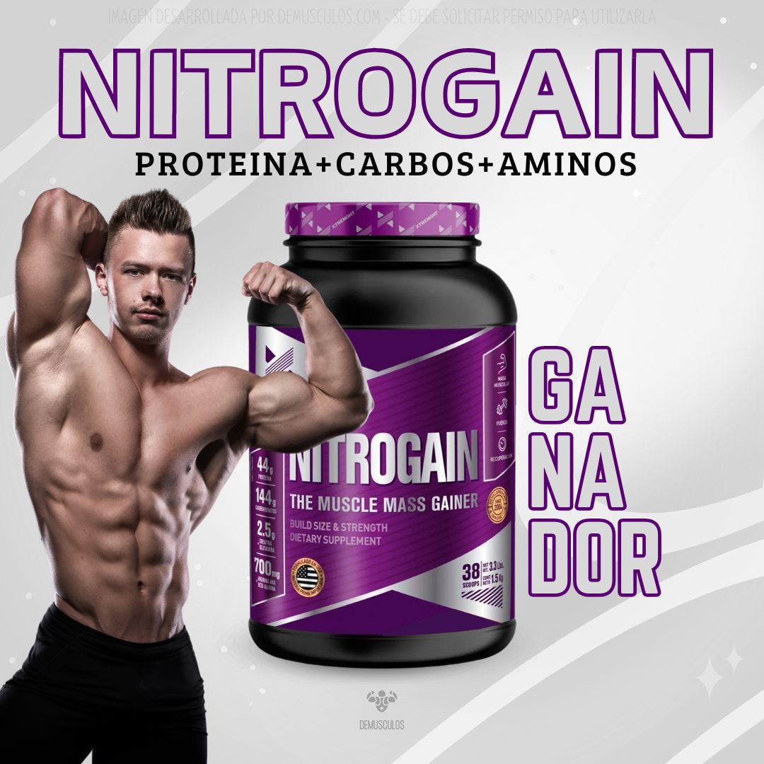 Nitrogain 1.5 de Xtrenght Nutrition - Ganador de peso