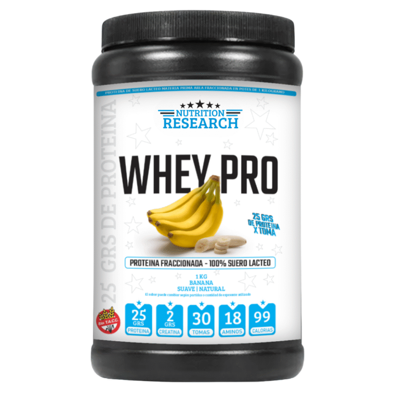 Proteína Whey Pro de 1 kg Nutrition Research