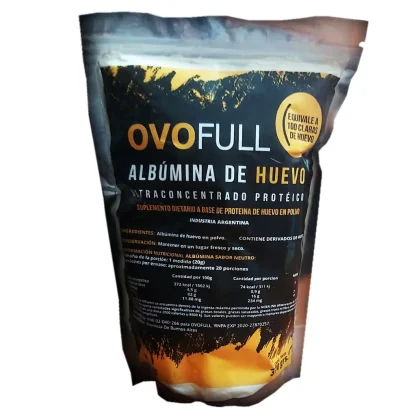 Proteína de Huevo Ovofull 370 grs