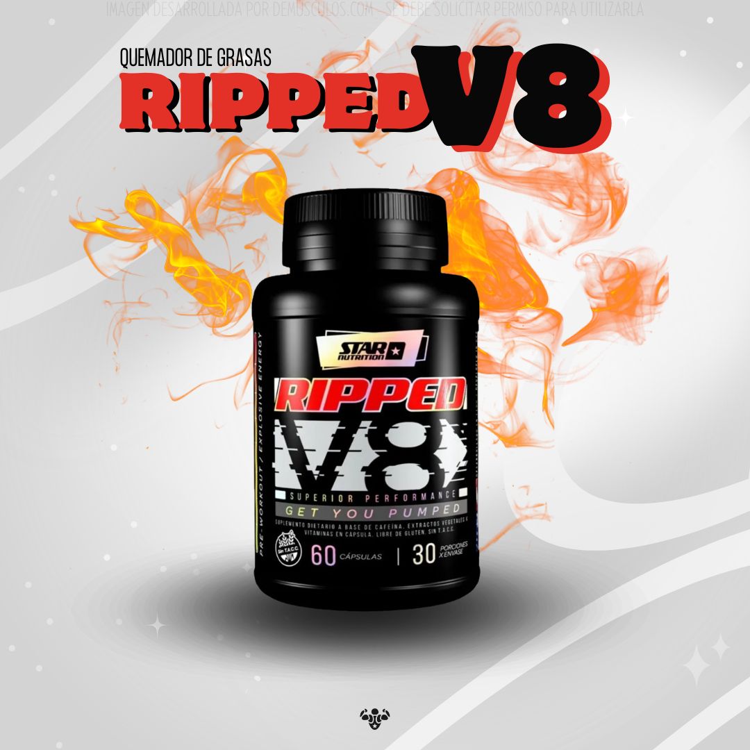 Quemador de grasas Pump V8 de Star Nutrition