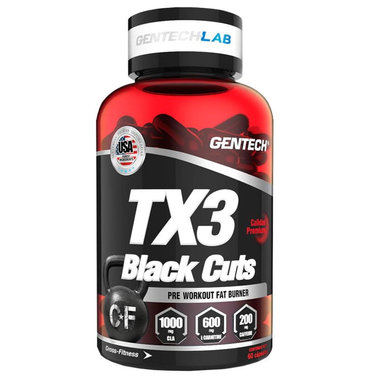 Información del TX3 Black Cuts de Gentech