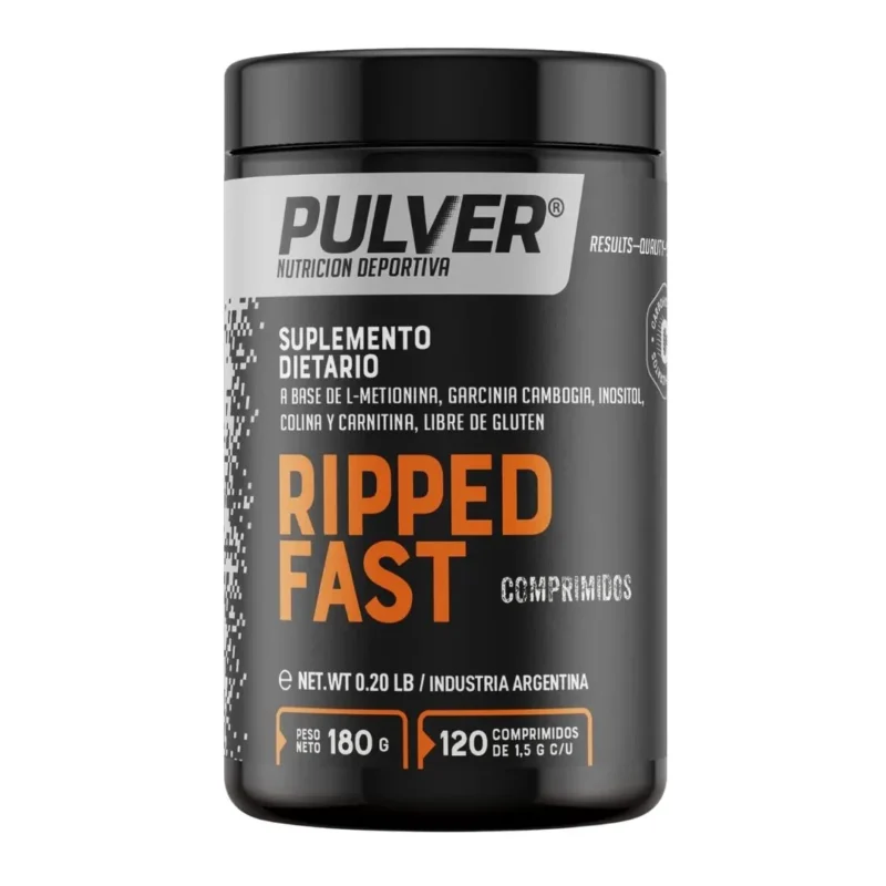 Ripped Fast de Pulver x 120 Quemador de Grasas