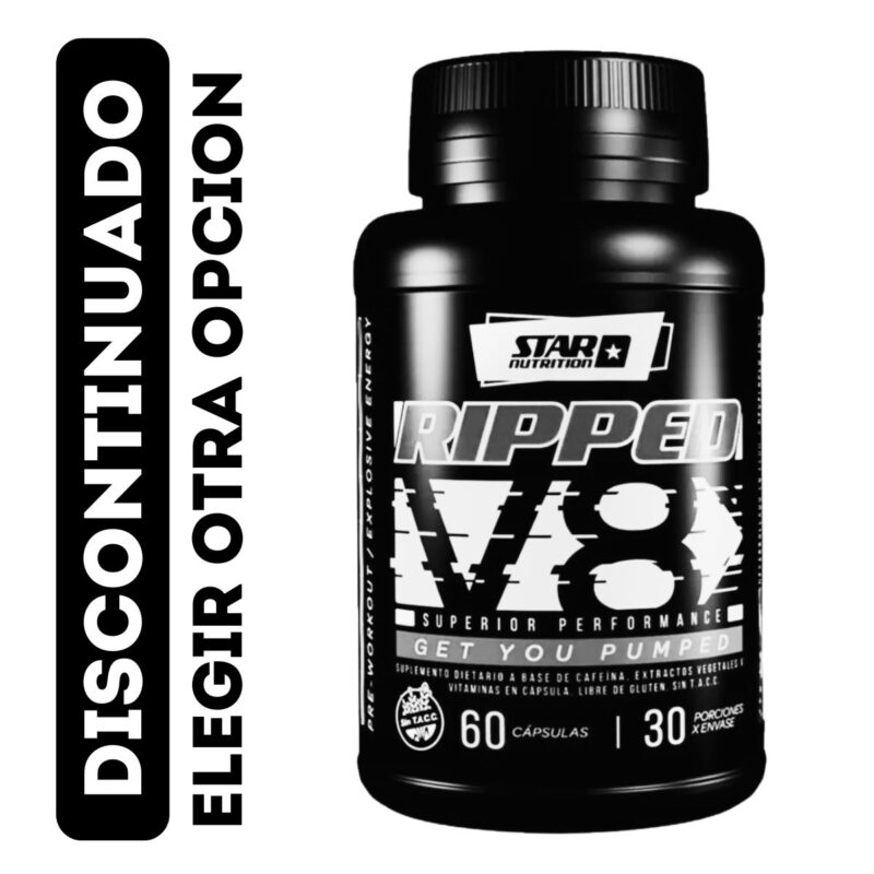 Ripped V8 de Star Nutrition - Quemador de grasas