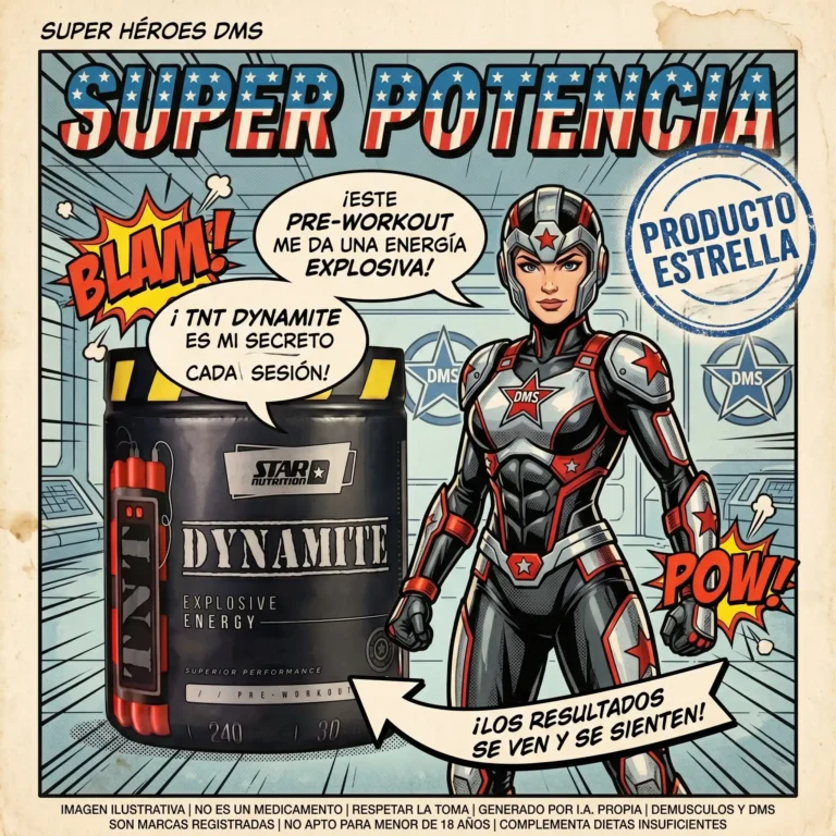 TNT Dynamite 240 g Star Nutrition, fórmula con cafeína y beta alanina