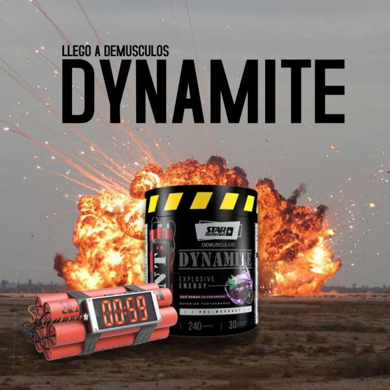TNT Dynamite 240 grs de Star Nutrition Pre Entrenamiento - Imagen 4
