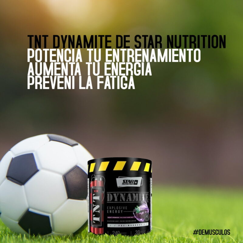 TNT Dynamite 240 grs de Star Nutrition Pre Entrenamiento - Imagen 6