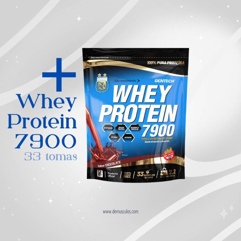 Whey Protein Premium de 1 kg de Gentech, sabor Frutilla