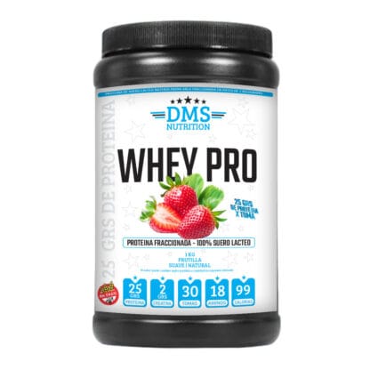 Whey Pro DMS 1 kg FRUTILLA