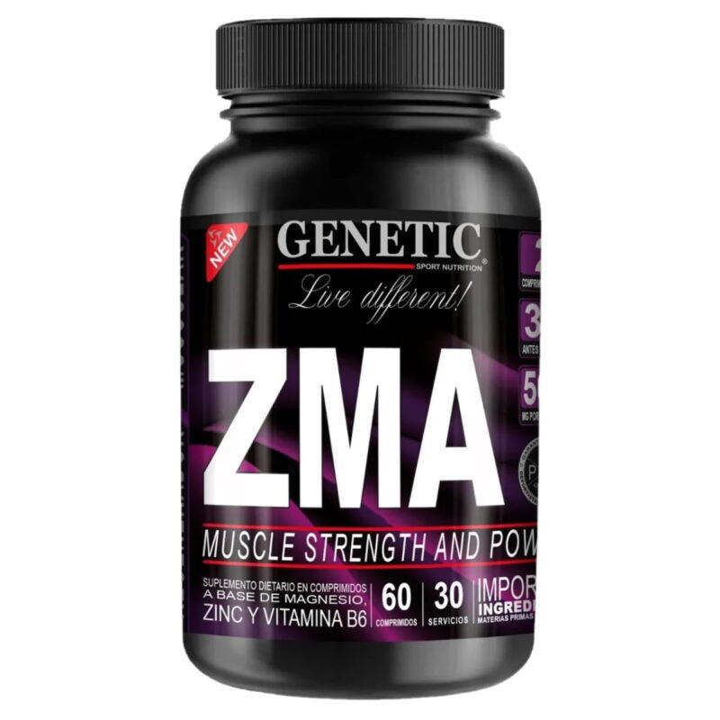 ZMA x60 de Genetic Sport Nutrition