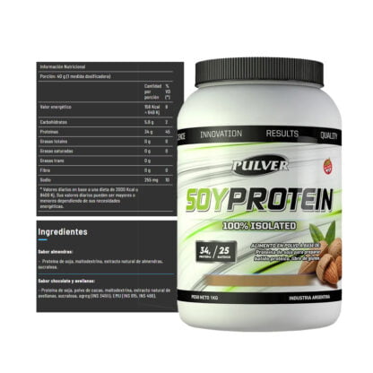 Soy Protein 1 kg de Pulver