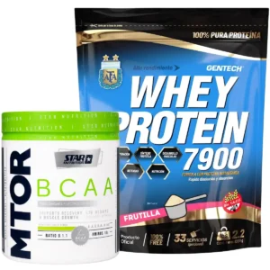Mtor Bcaa Star Nutrition + Whey Protein Afa 1 kg de Gentech