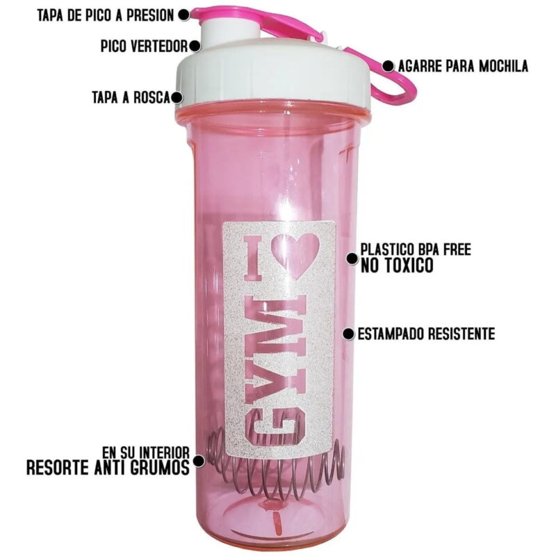 Vaso BPA FREE I Love Gym