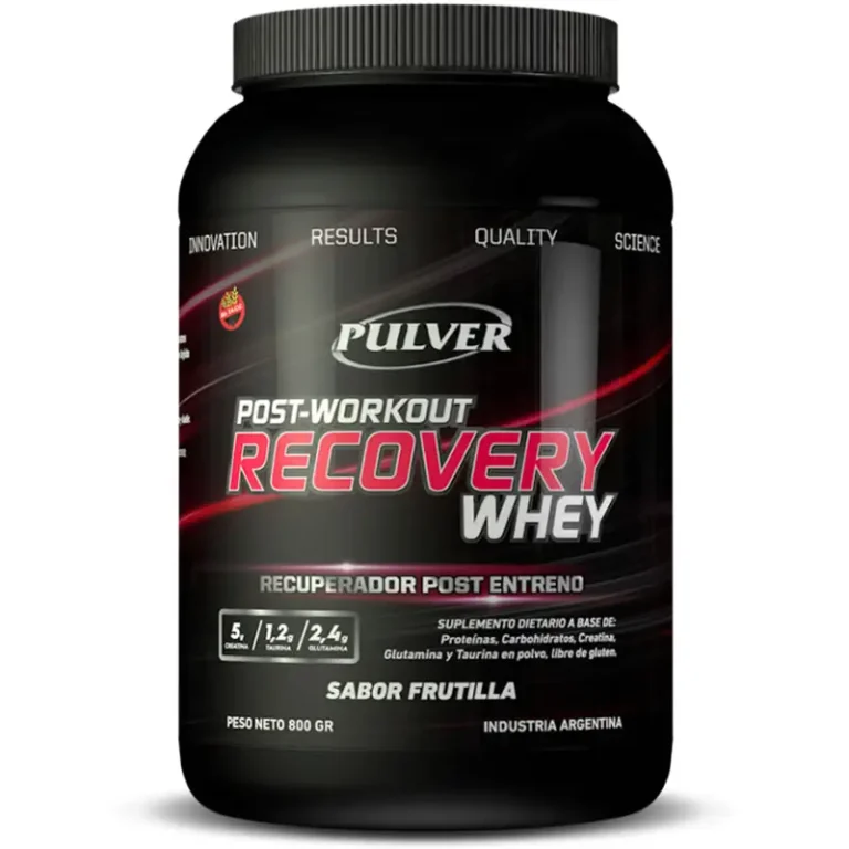 Recovery Whey 800 g de Pulver, envase