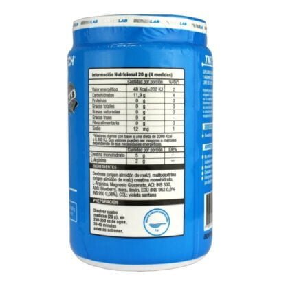 TNT de Gentech x 500 grs Creatina y Óxido Nítrico