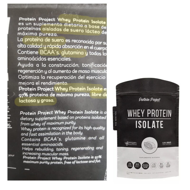 Whey Protein Isolate 2 Lbs Protein Project